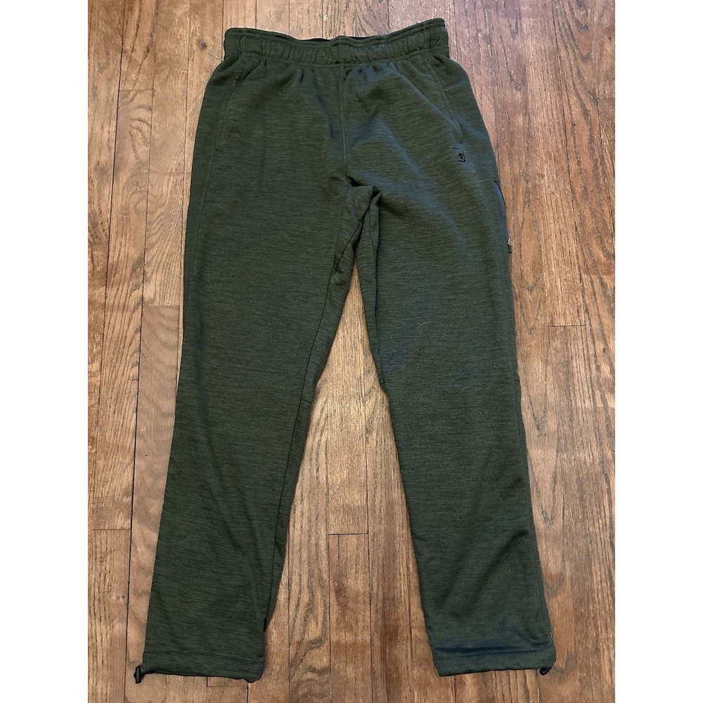 AND1 Sweatpants Men's‎ M Green Athletic Basketball Cinch Cord